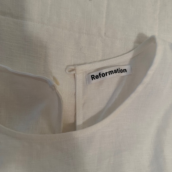 Reformation Linen Pocket Dress - Picture 2 of 3